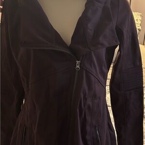Mondetta Dark Purple Trench Coat